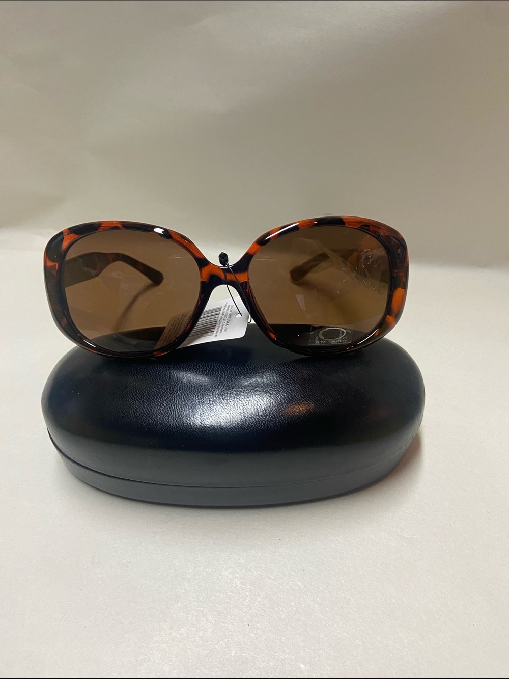 Oversized Tortoiseshell Women’s Sunglasses with Brown Lenses nwt